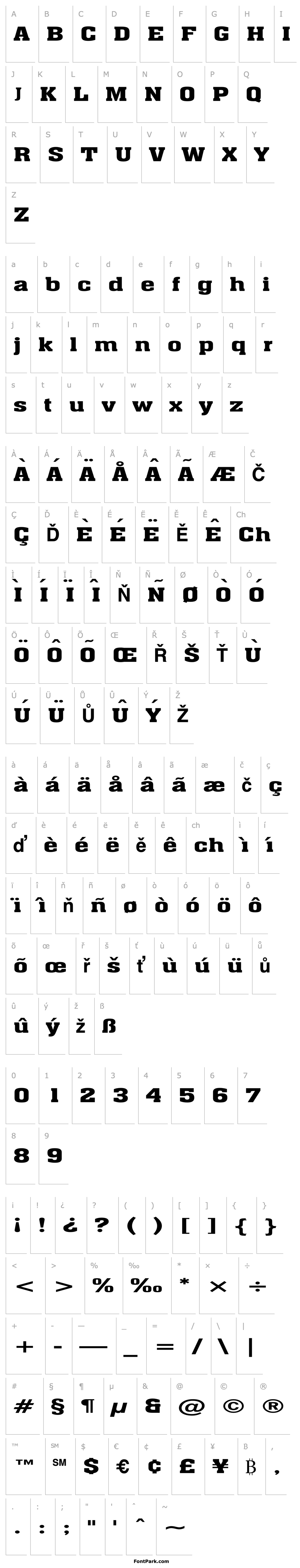 Overview Ache Extended Bold