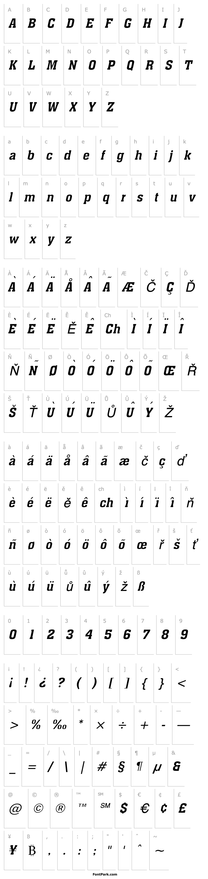 Overview Ache Italic