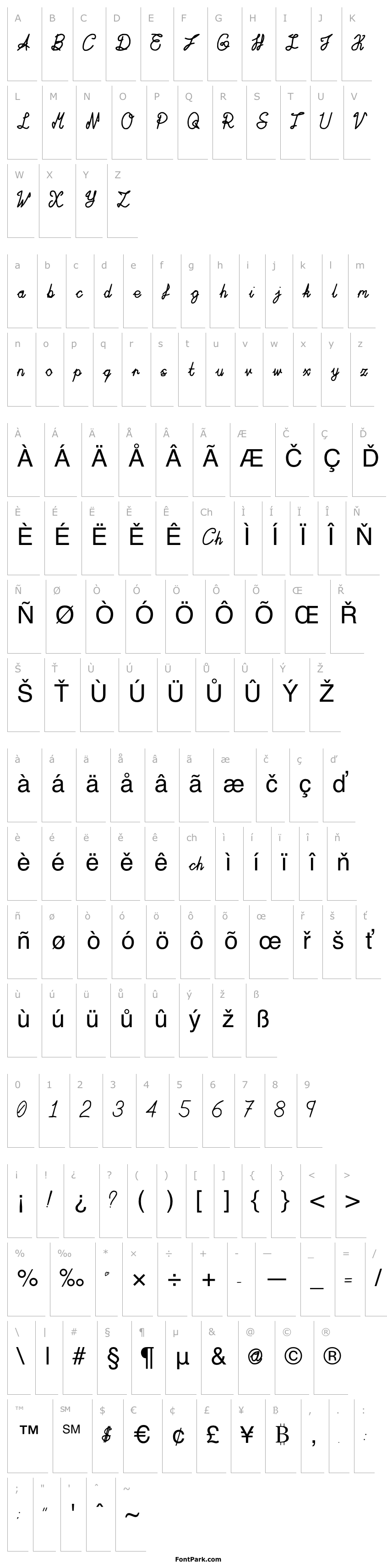 Overview Acta:Amour Regular