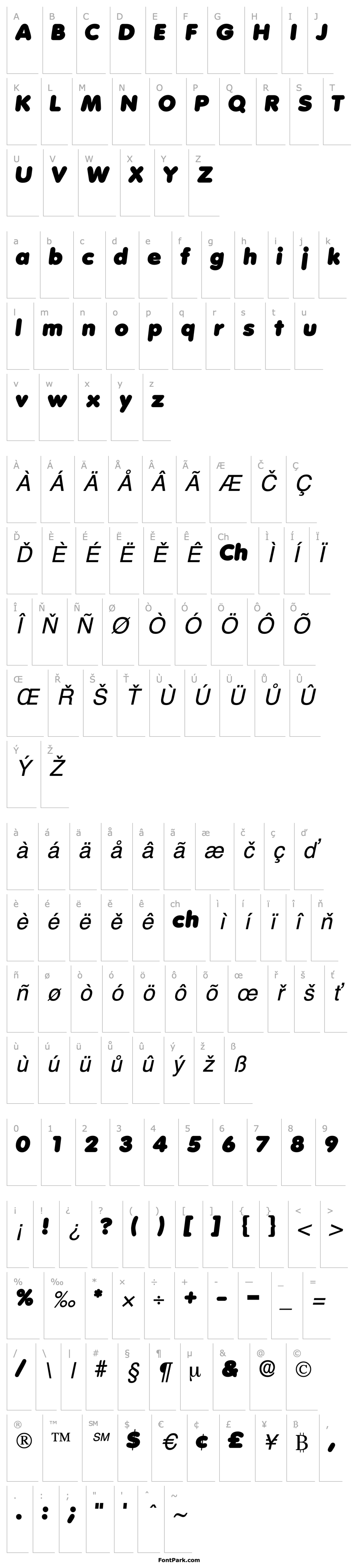 Přehled AderaDisplaySSK Italic