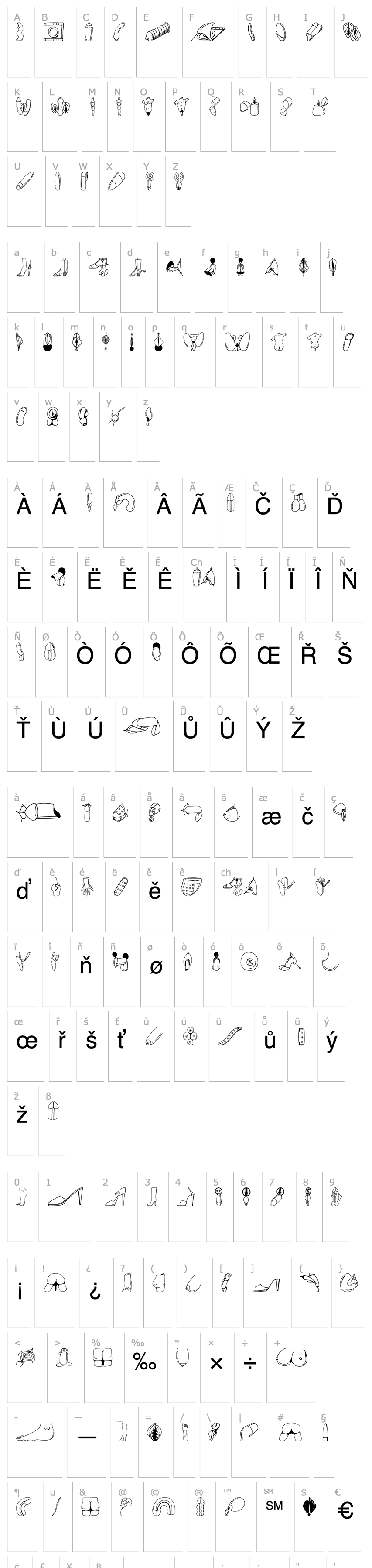 Přehled ADULT DINGBATS ALL