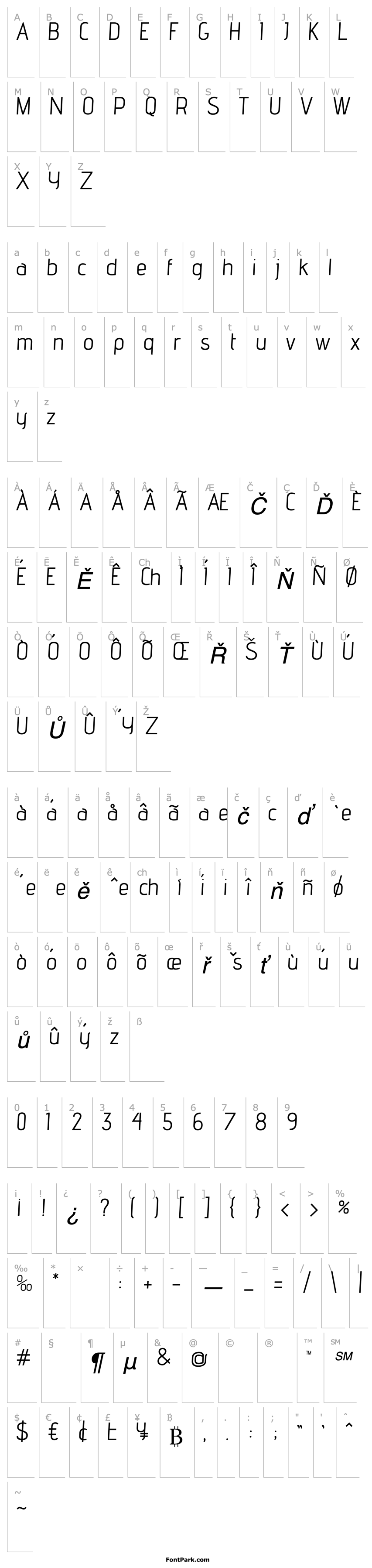 Přehled advent Oblique