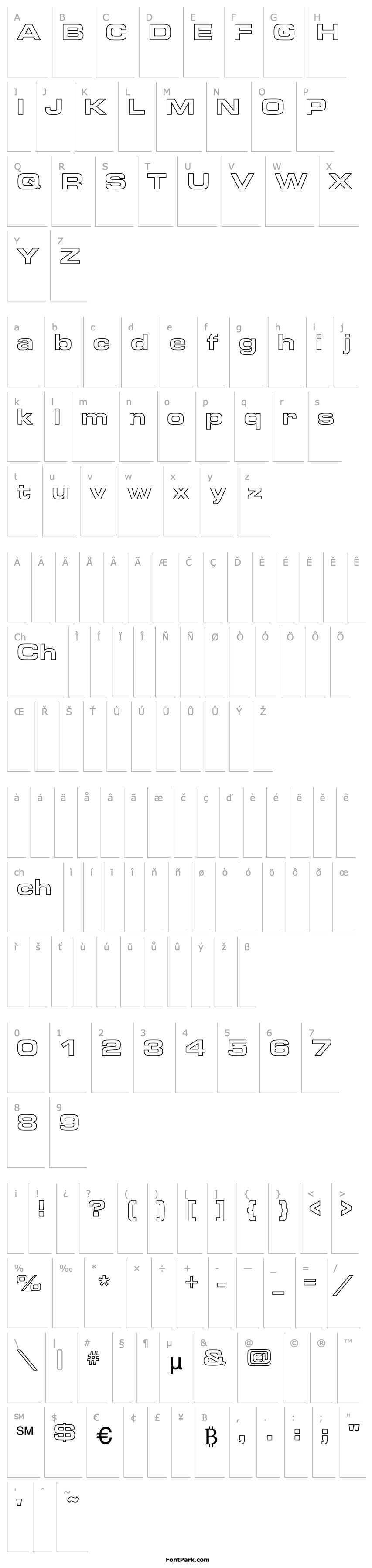 Overview Aero Extended Hollow