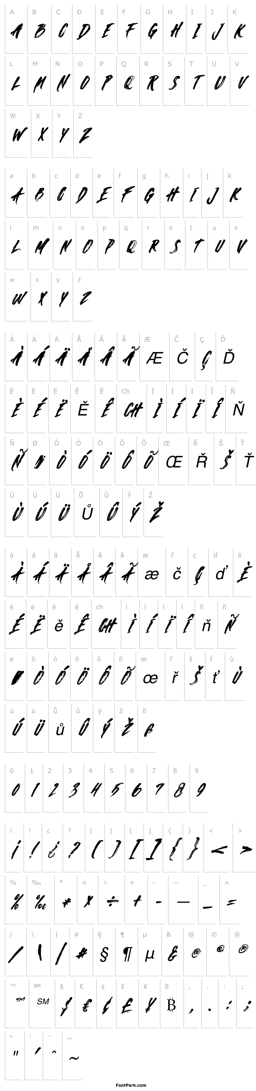 Overview Against Italic