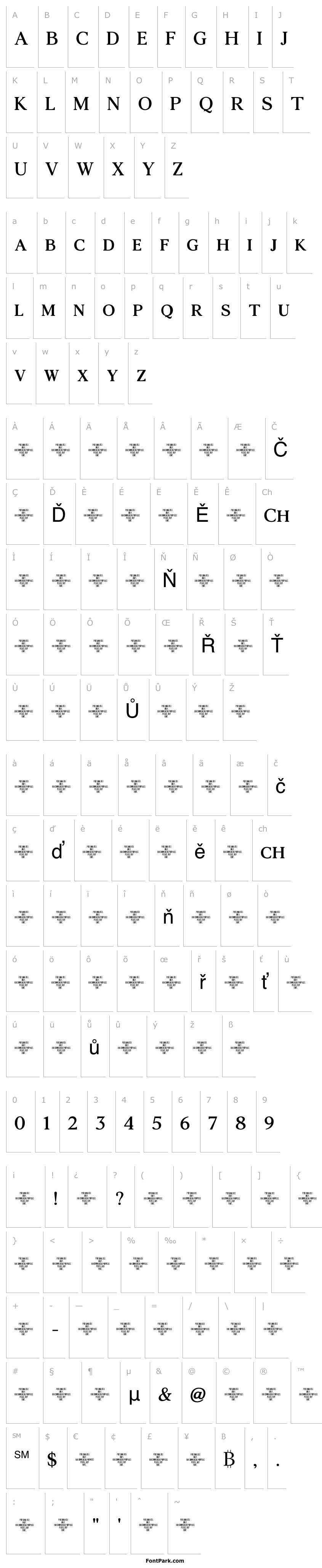 Overview AgathoBoldCAPS