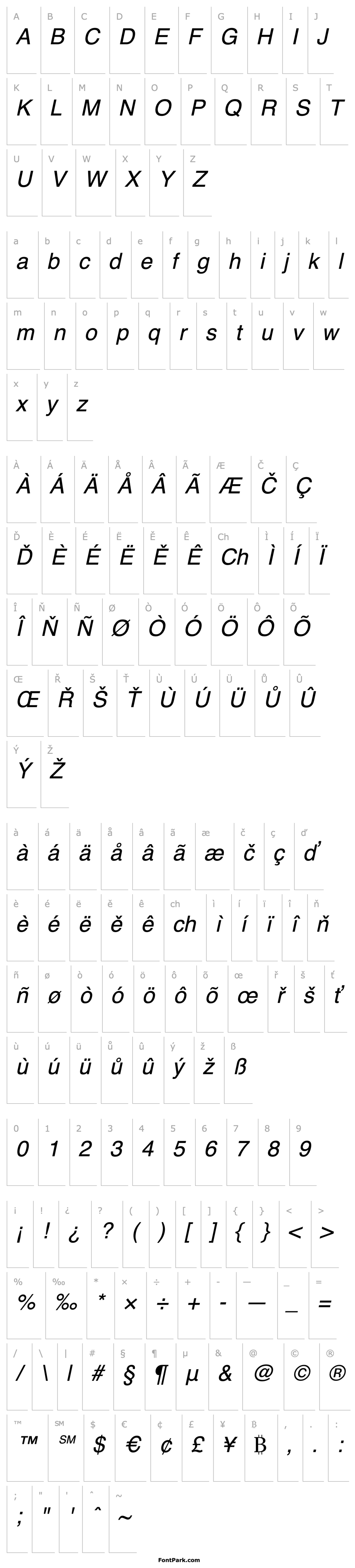 Overview Aidan Italic