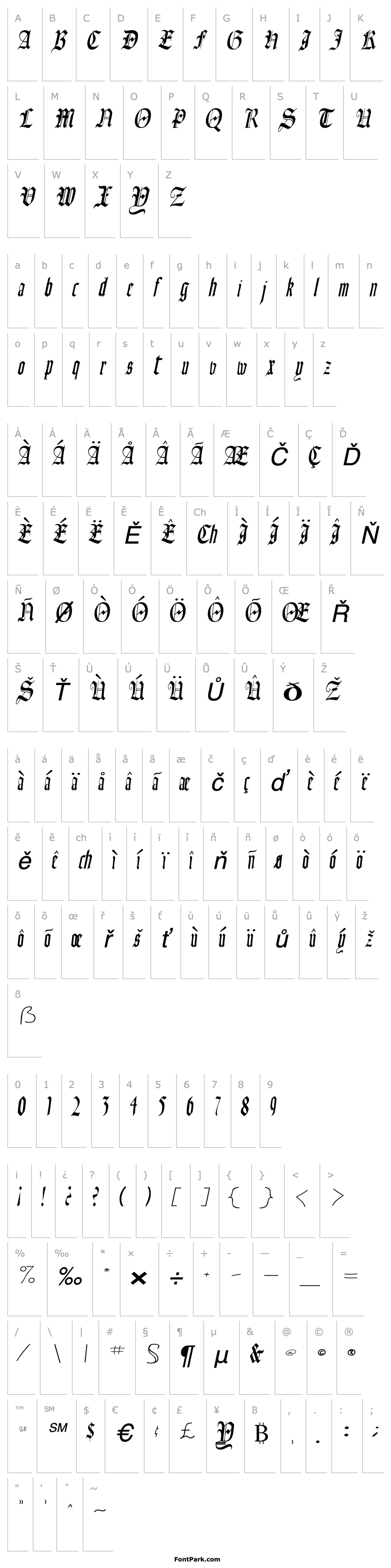 Overview AinsworthSSK Italic