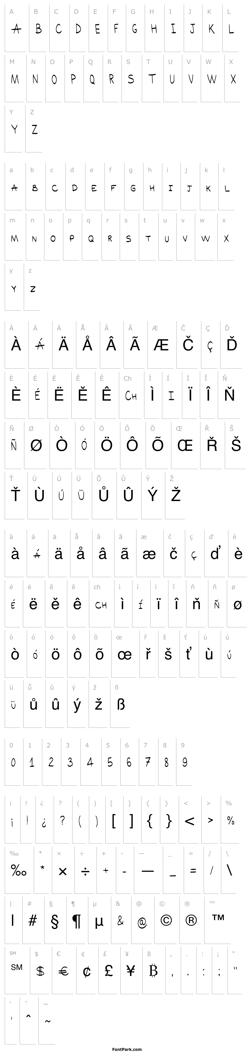 Overview Akra Regular