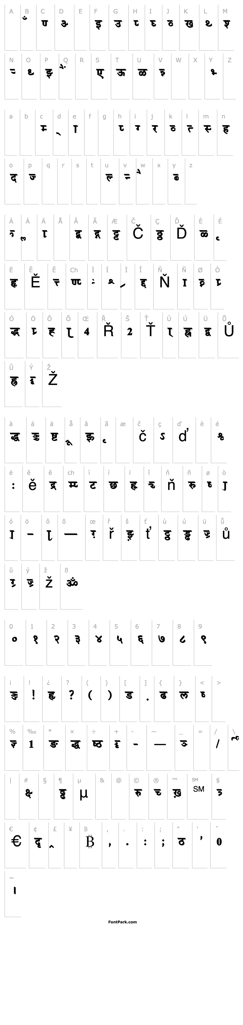 Overview AkrutiDevBharaniBold