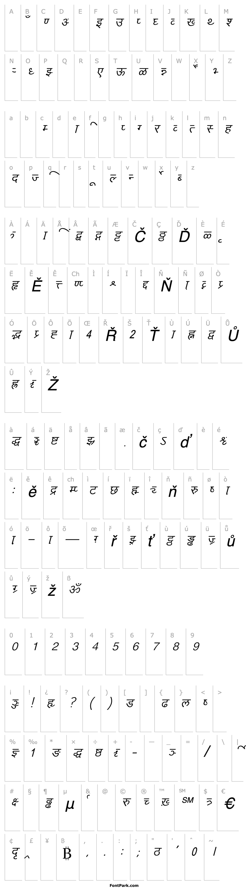 Overview AkrutiDevBhaskarNormalItalic