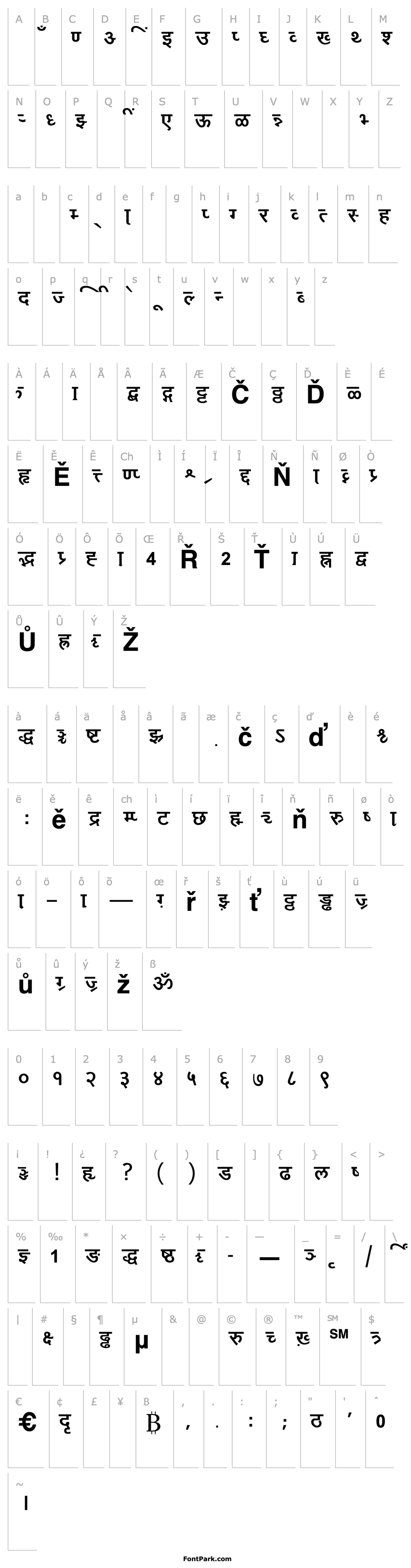 Overview AkrutiDevPremaBold