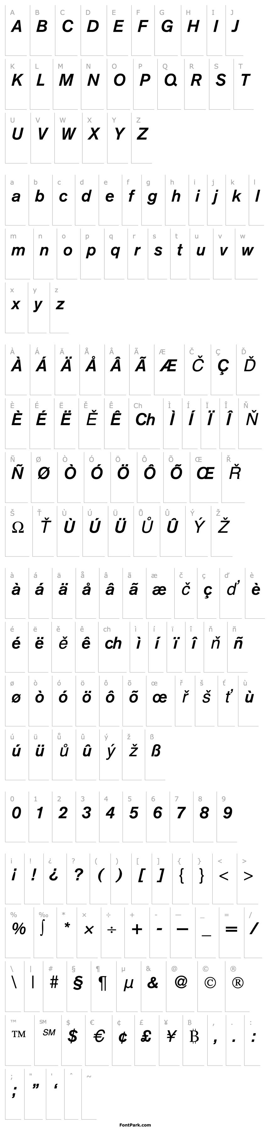 Přehled AkzentMedium-RegularItalic