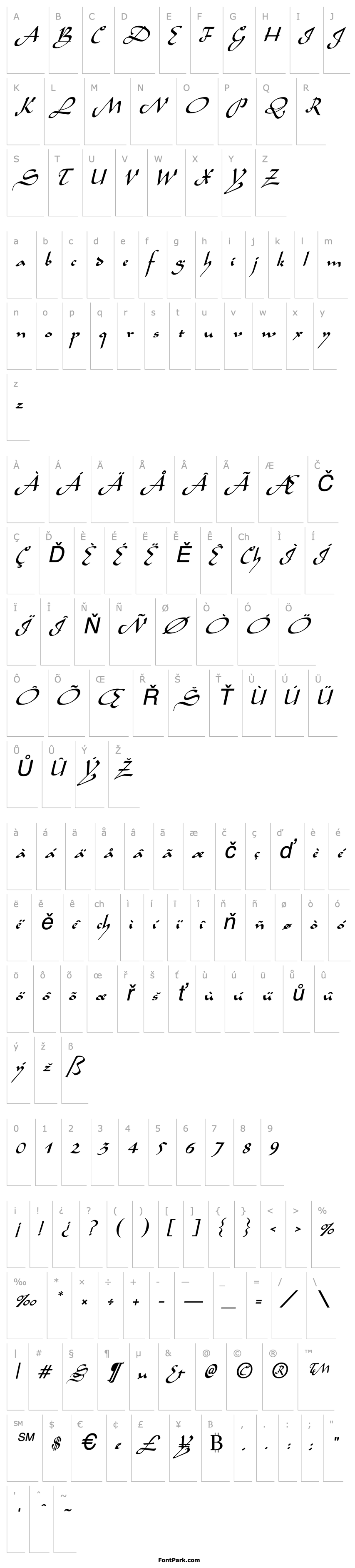 Overview Aladdin-Italic