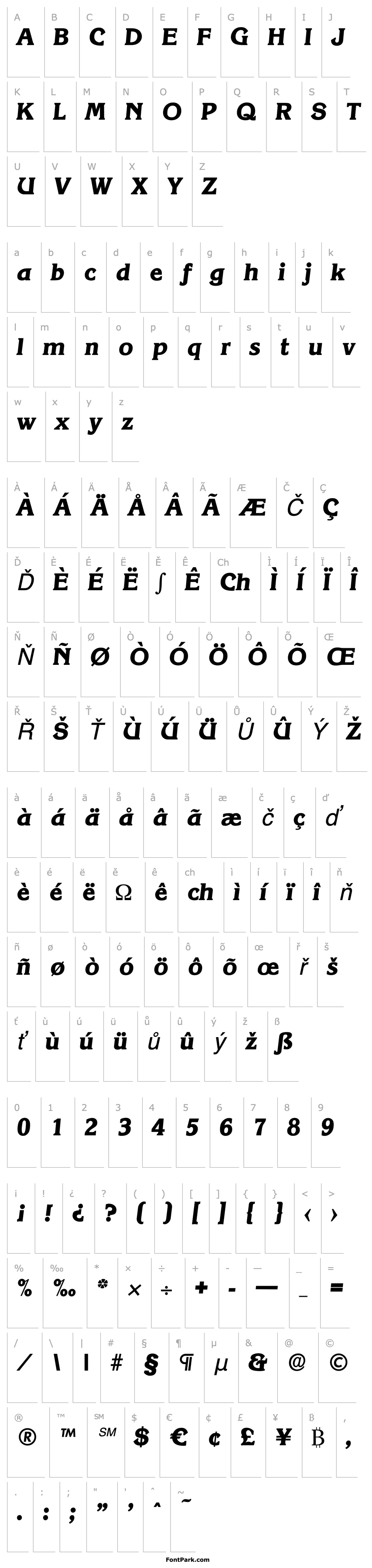 Přehled AlanBecker-ExtraBold Italic