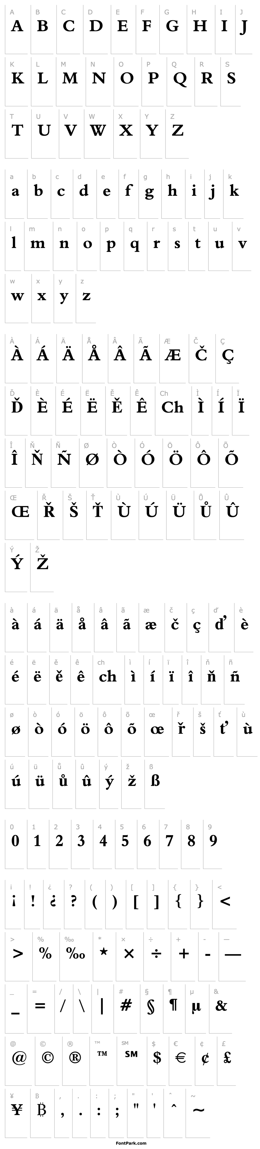 Overview Aldine 401 Bold BT