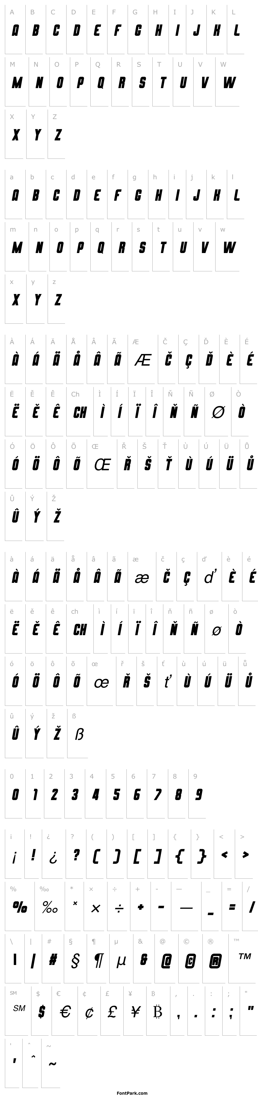 Overview Alejo Italic Solid
