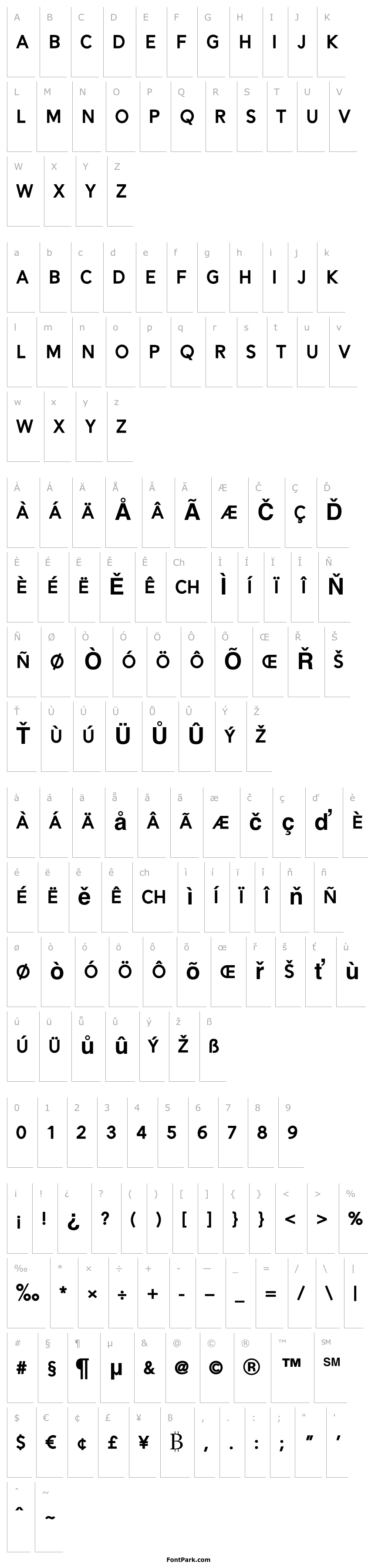 Overview Alesand-ExtraBold