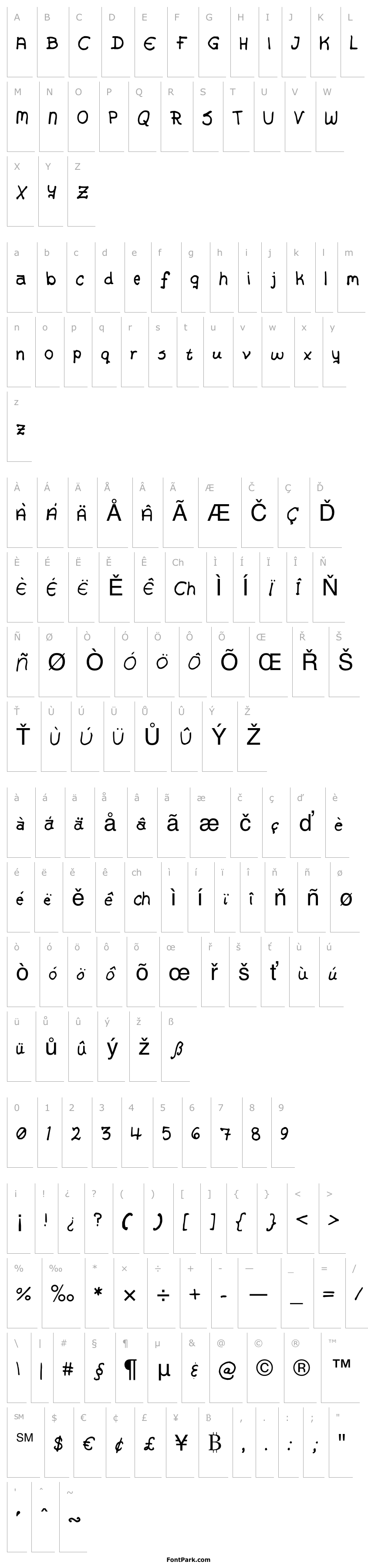 Overview Alex Handwriting