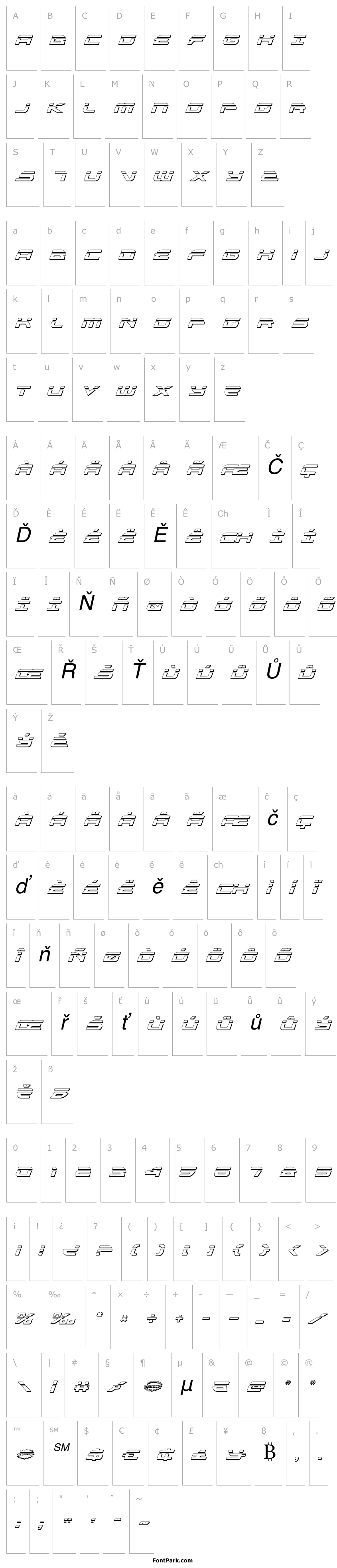 Přehled Alexis Bullet Italic