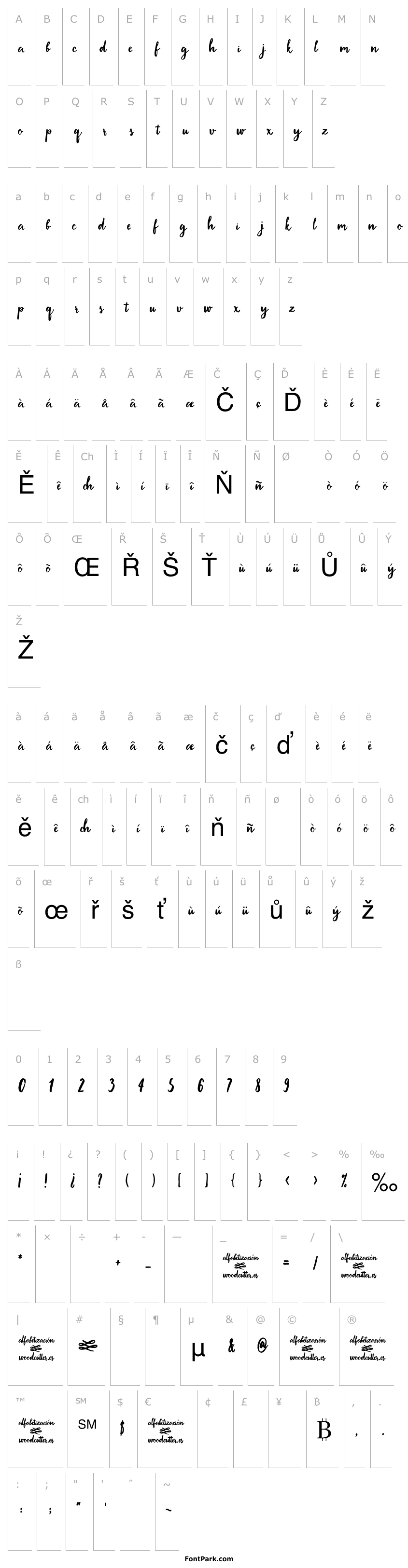Přehled Alfabetización