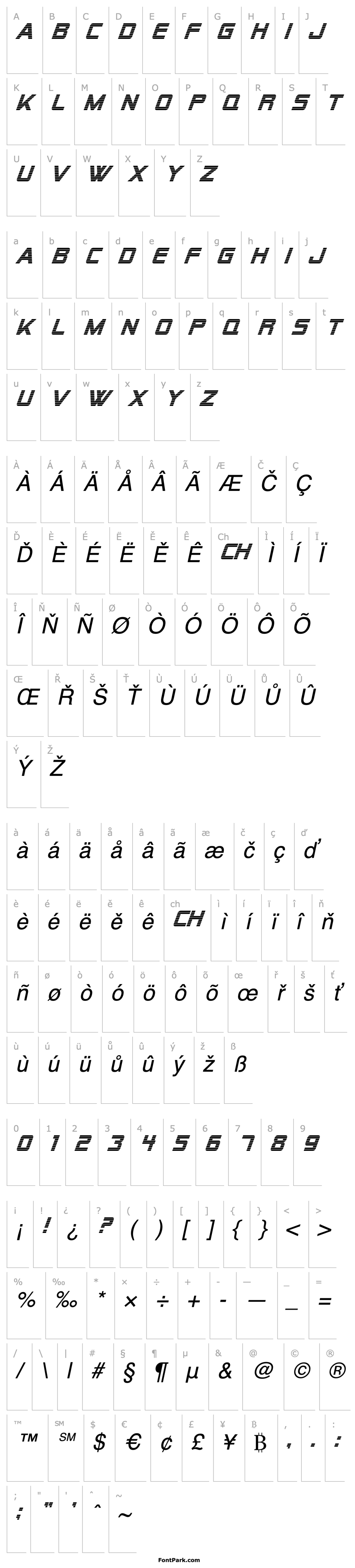 Overview Alien Encounters Italic