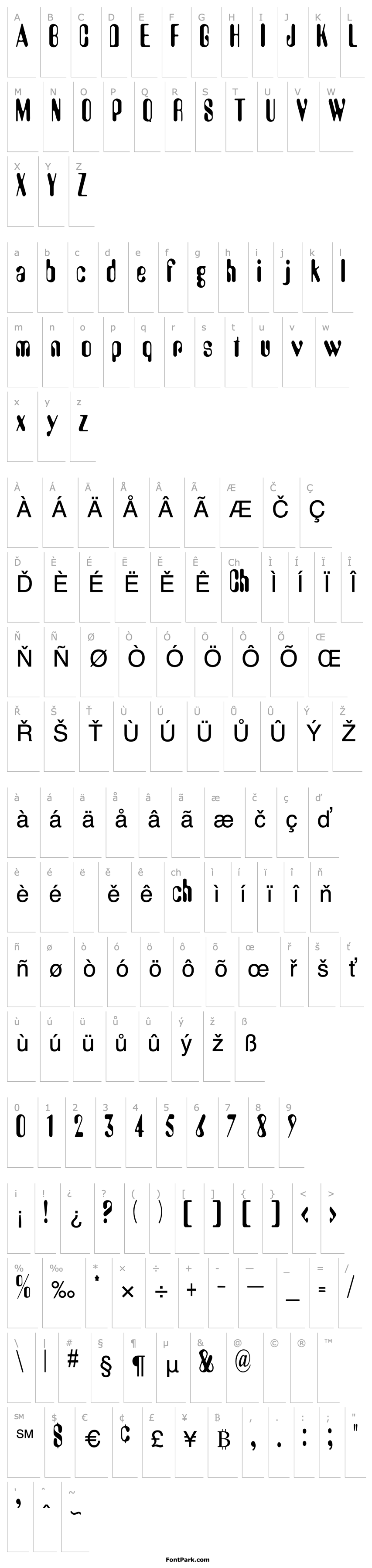 Overview AlienEyeCondensed