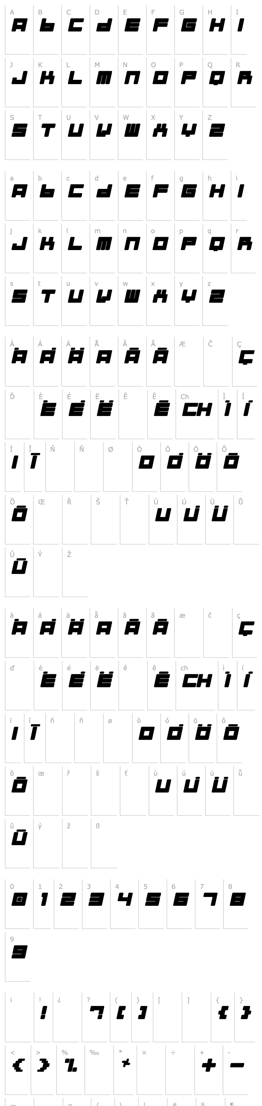 Overview Almanaque Italic