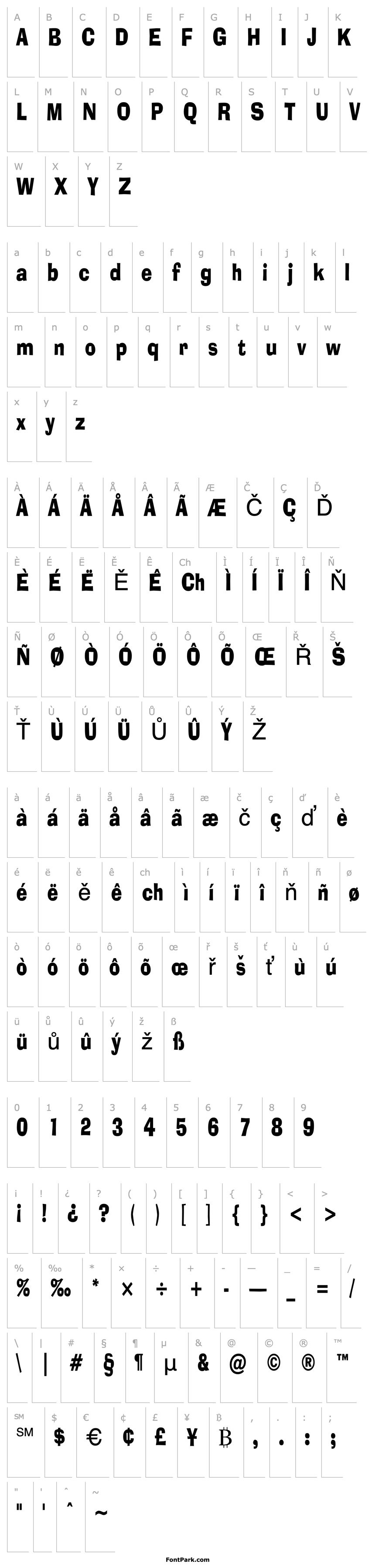 Overview Alor-Condensed Normal