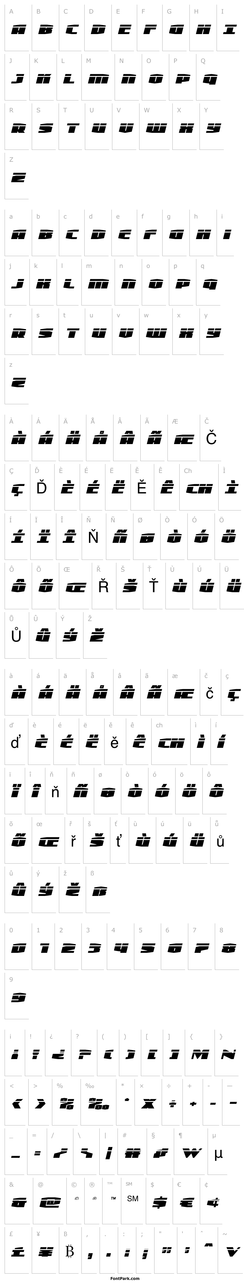 Overview Alpha Century Laser Italic