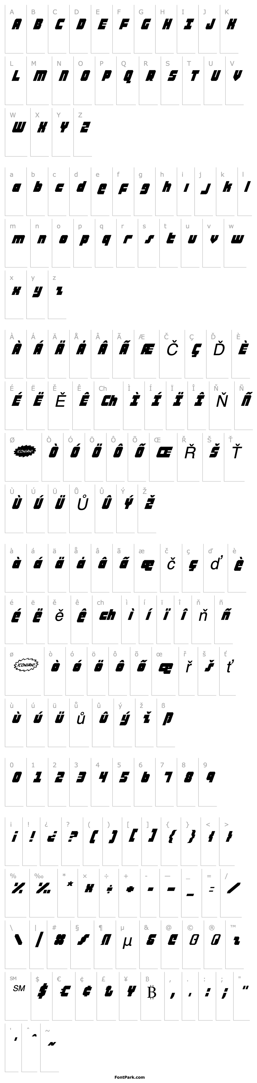 Overview Alpha Taurus Italic