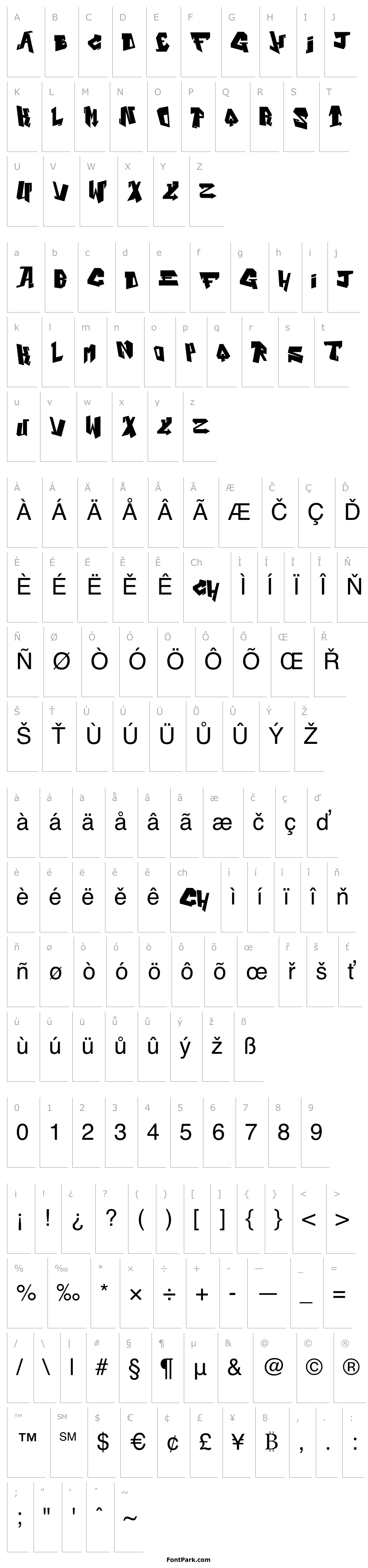 Přehled Alphabet Black