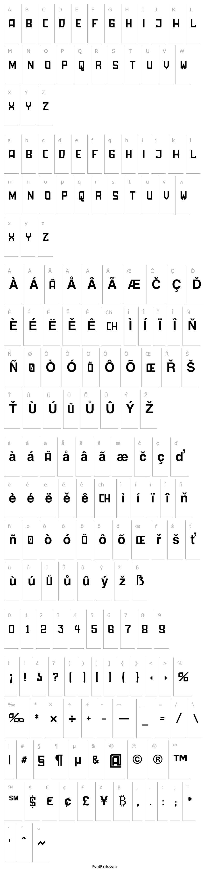 Přehled Amboss HeavyCondensed Rounded