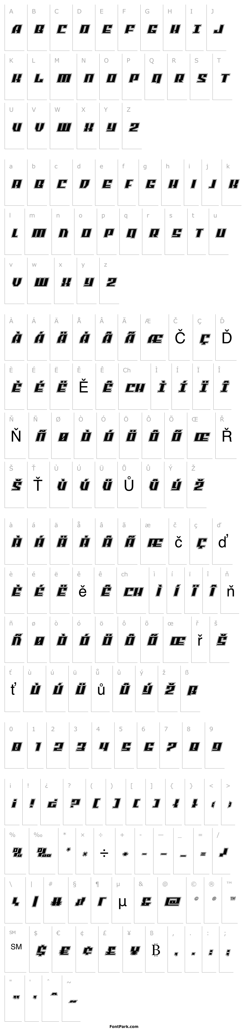 Přehled American Grain Academy Italic