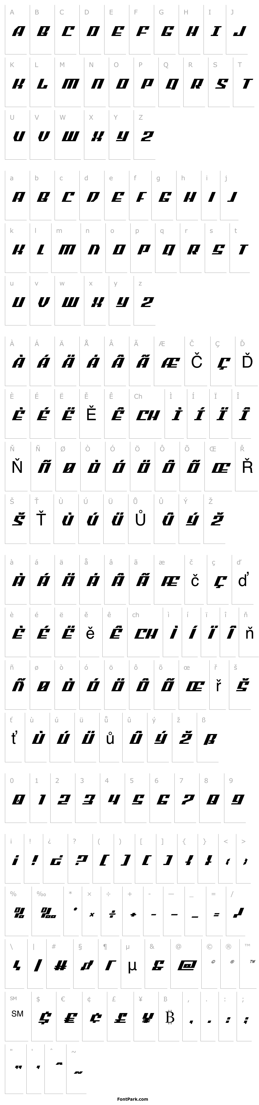 Overview American Grain Super-Italic