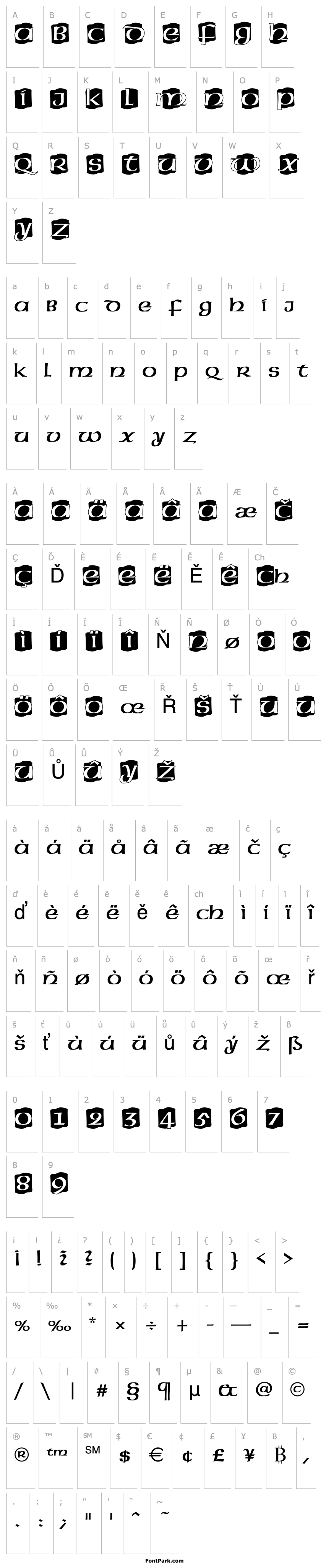 Overview Americana_Becker_Uncial_Ini