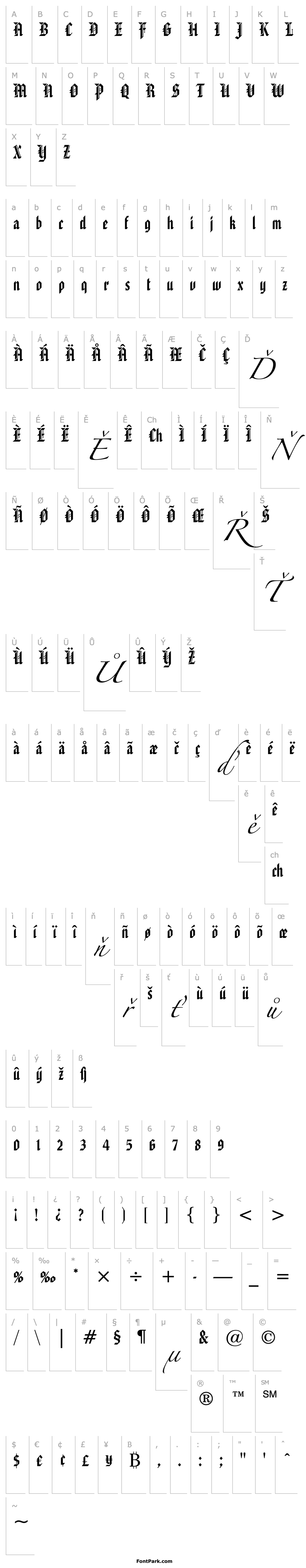 Overview AmericanText BT