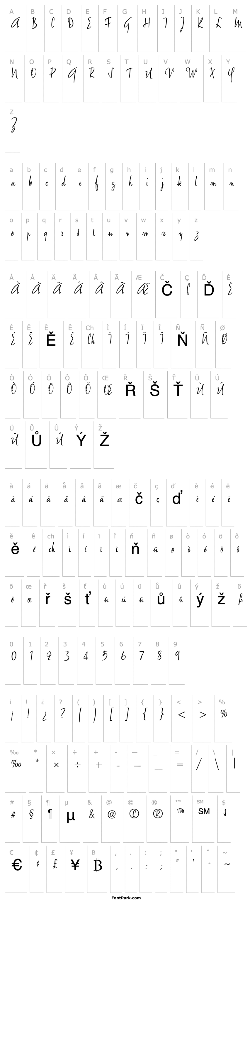 Přehled Amethyst Script