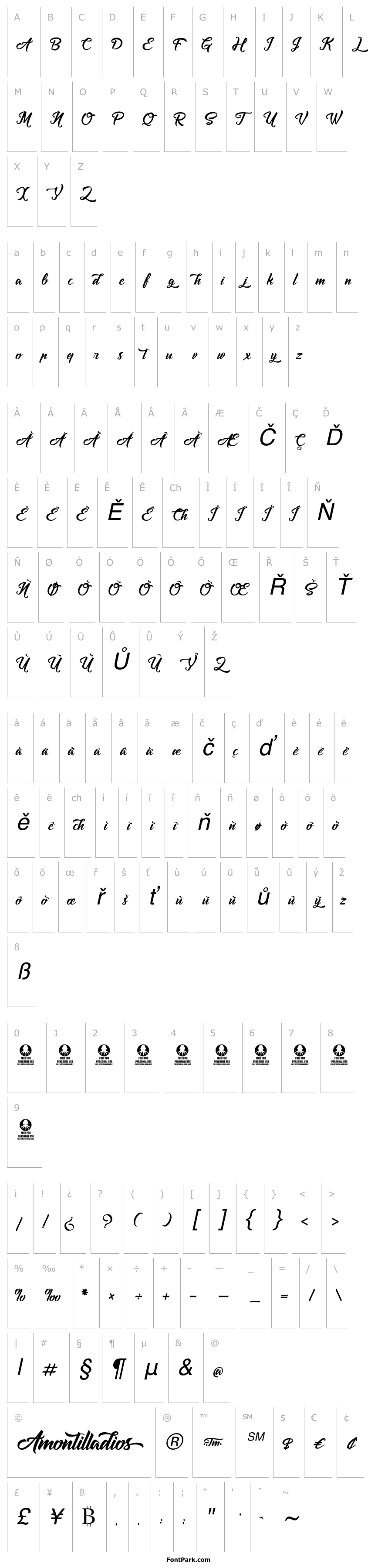 Přehled Amontilladios