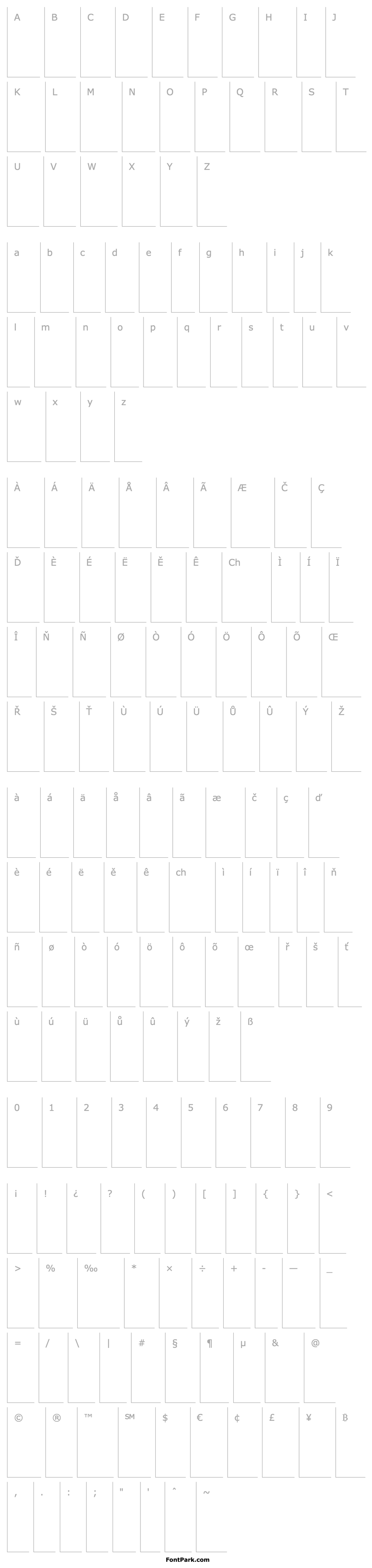 Overview AmTypewriterMdITC