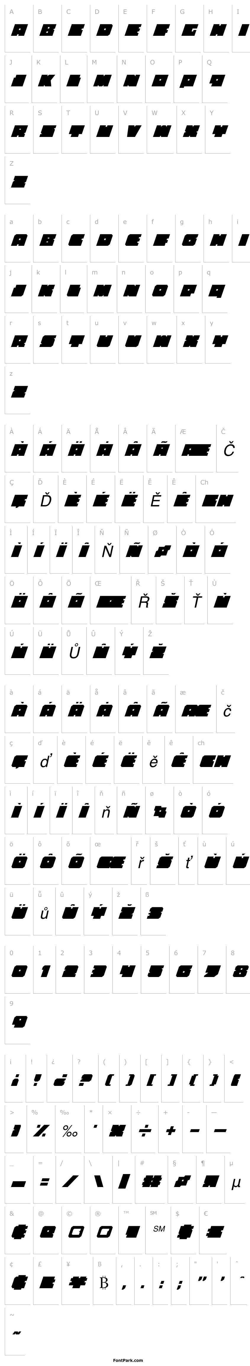 Overview Anakefka Italic