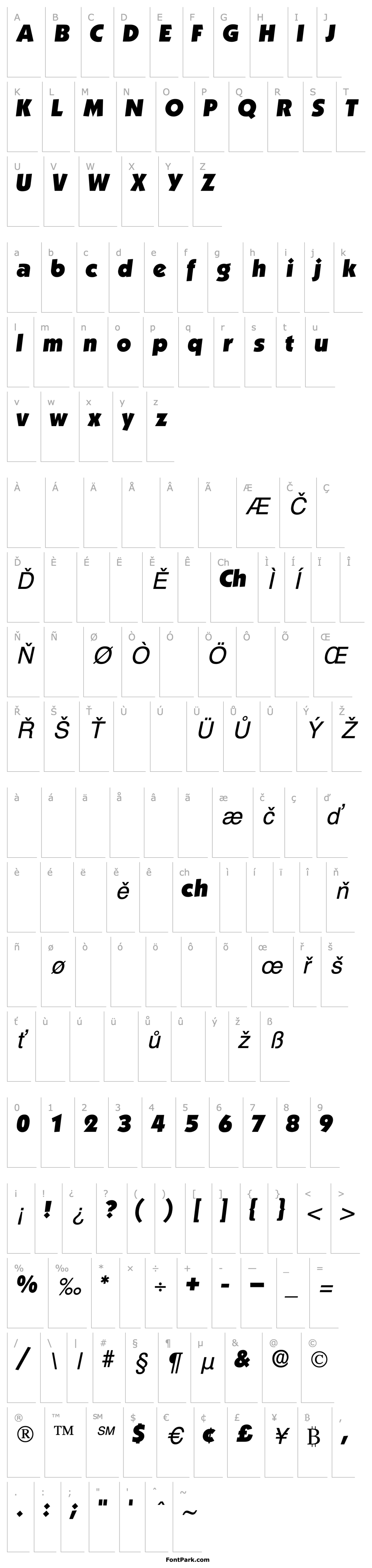 Overview AnakeimDisplaySSK Italic