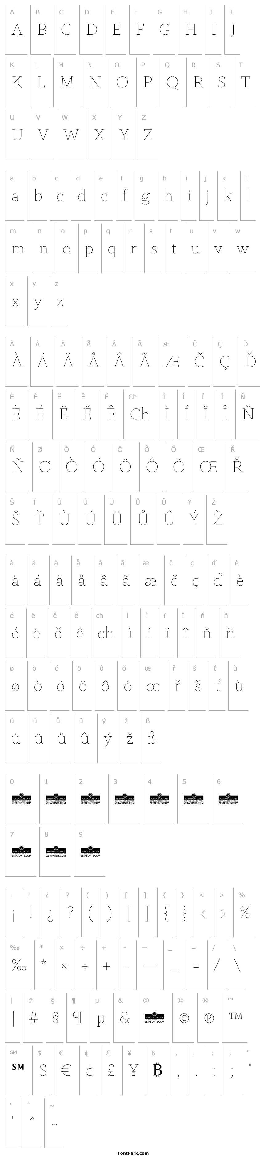 Přehled Anaphora Stencil Thin