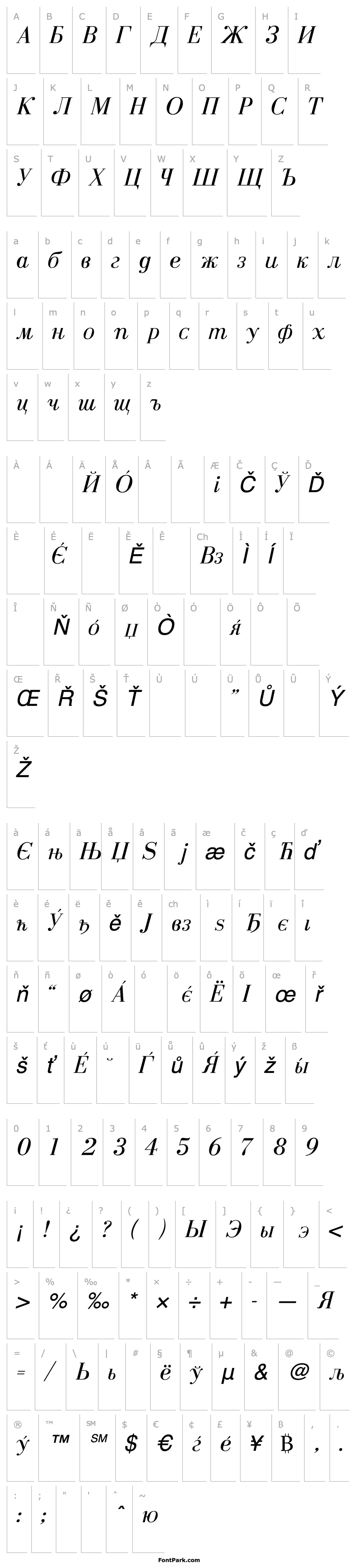 Overview AnastasiaSSK Italic