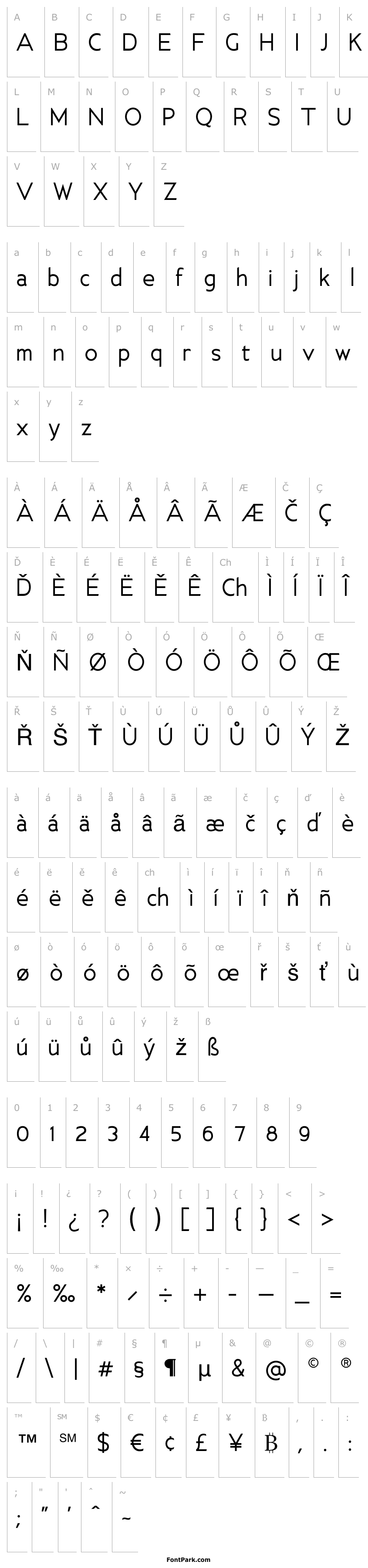 Přehled Ancillary-Regular