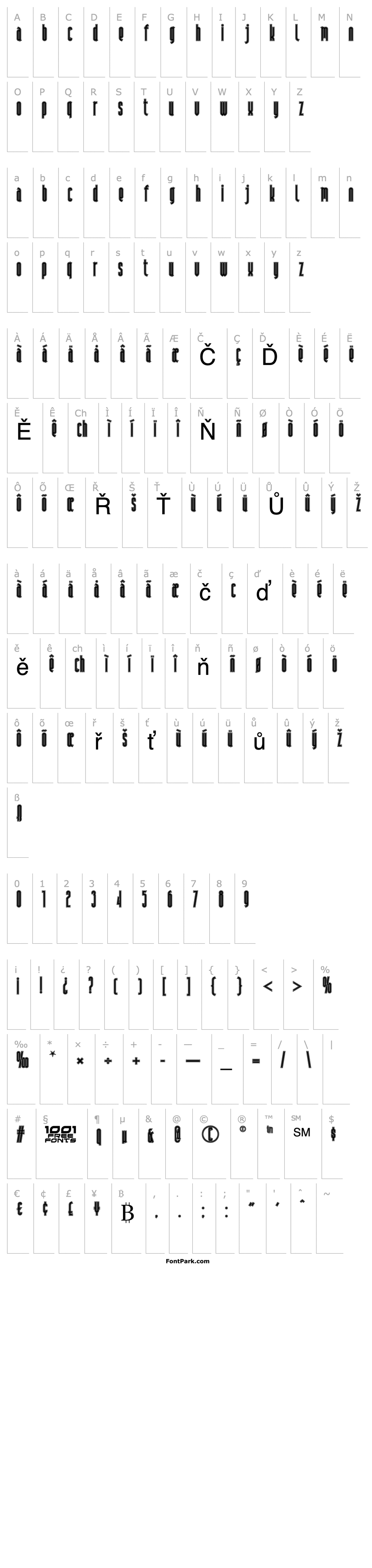 Přehled Andiron Outline NF