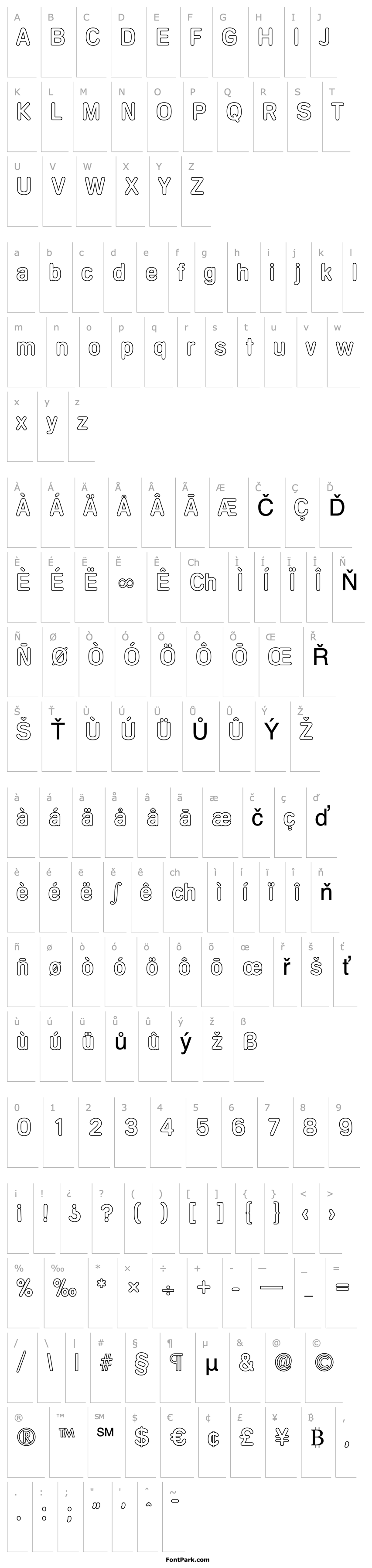 Přehled AndreasBeckerOutline-Regular