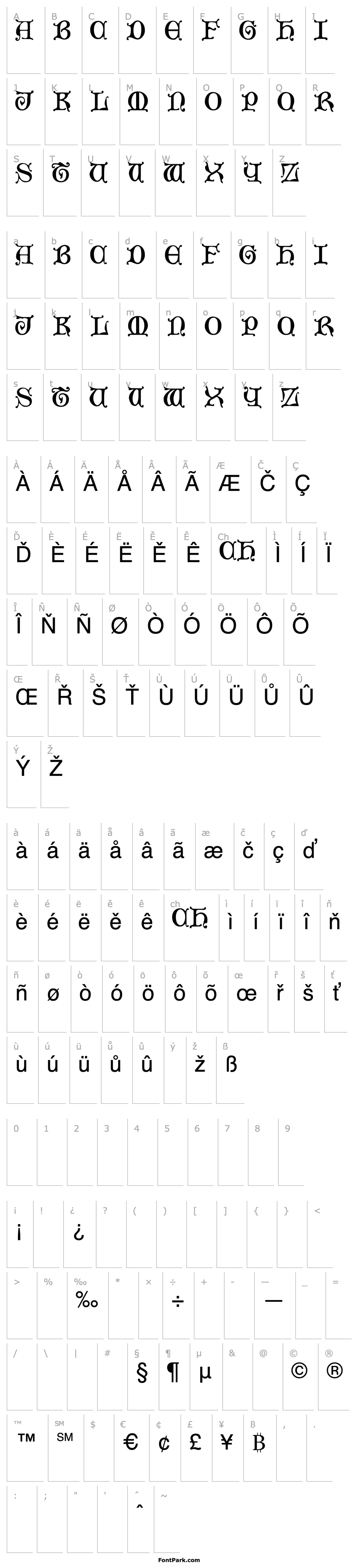 Overview Aneirin Regular