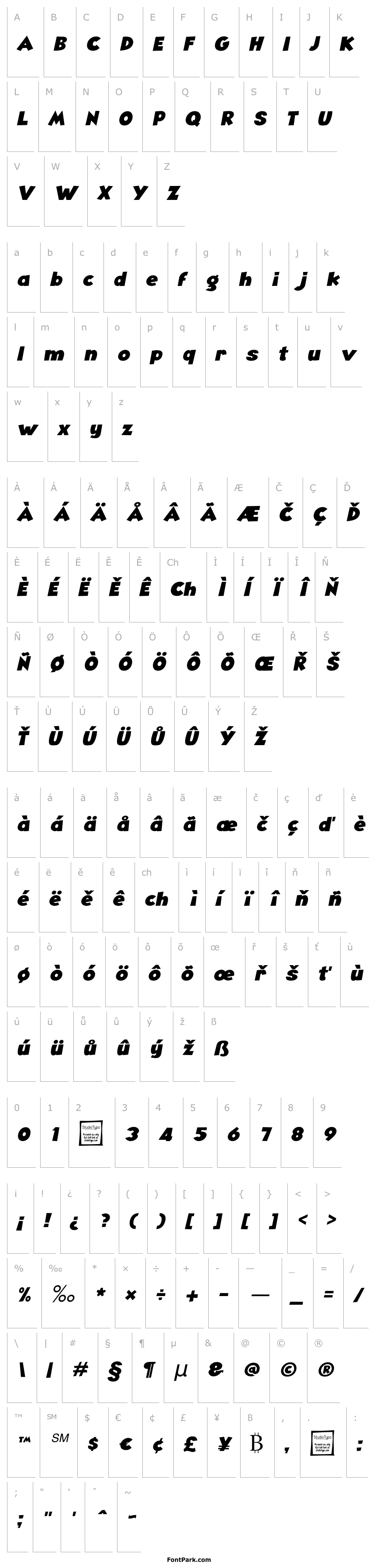Přehled Angella Italic