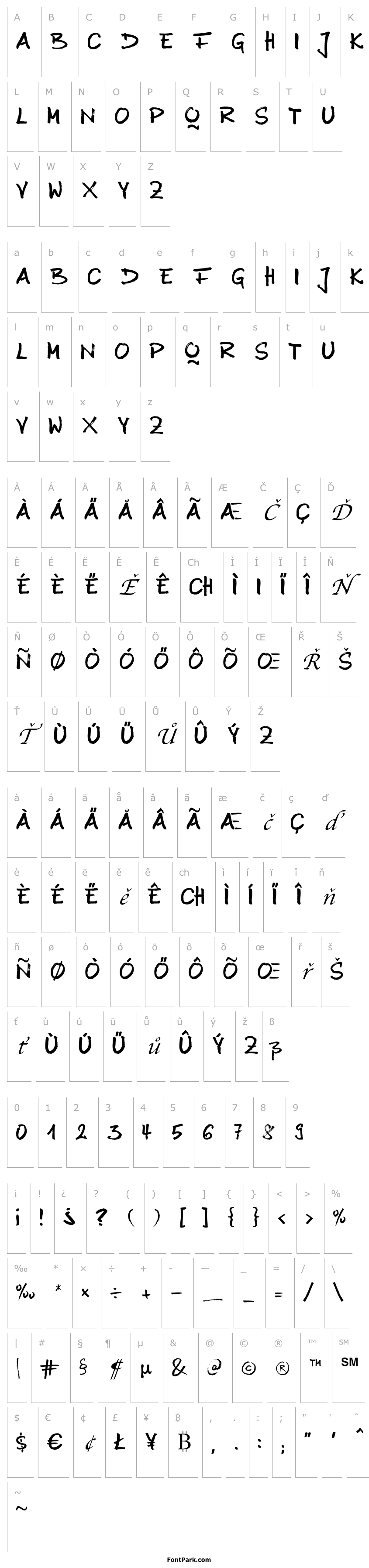Overview Anilin Bold