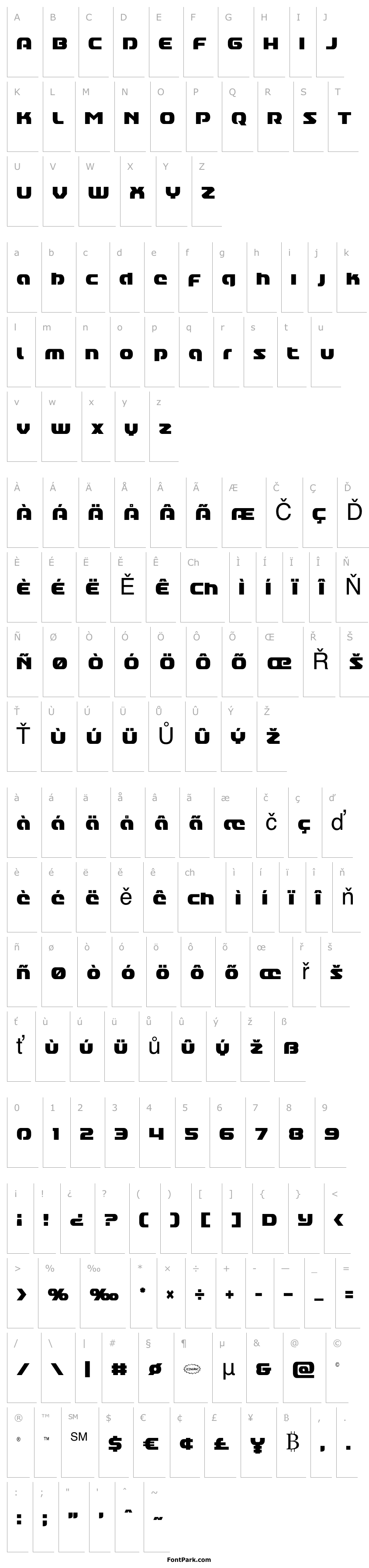 Přehled Annapolis Lower Case Condensed